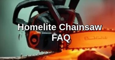 Homelite Chainsaw FAQs