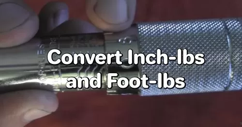 Inch lbs to Foot lbs Conversion Factor