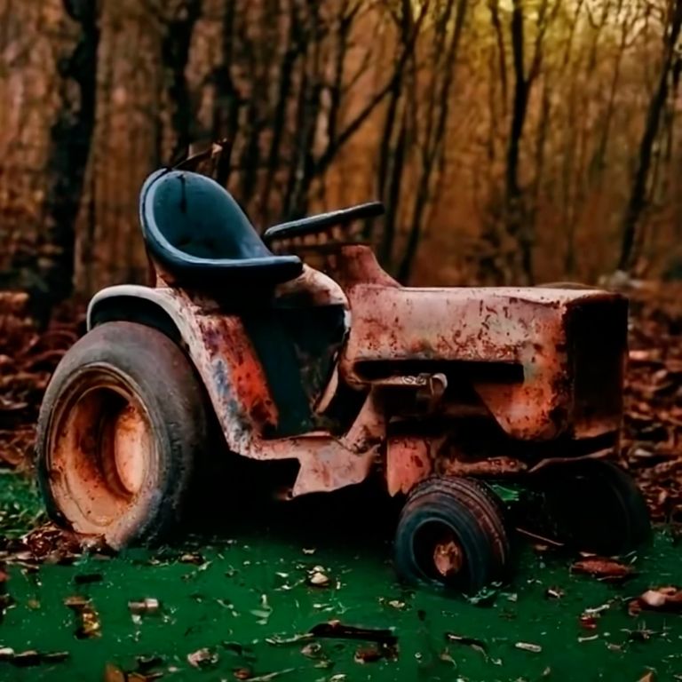 Old Lawn Mower For Parts