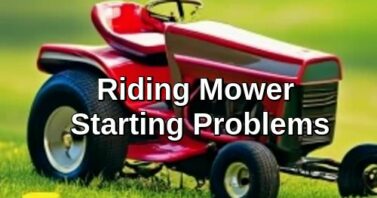 Lawn Mower Starting Problem