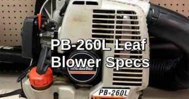 Echo PB-260L Specs (Backpack Leaf Blower)