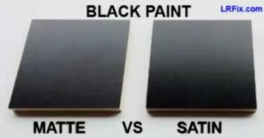 Satin vs Matte Black: Paint Finish Differences