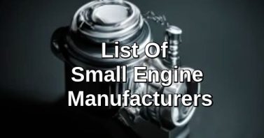 Small Engine Manufacturer List