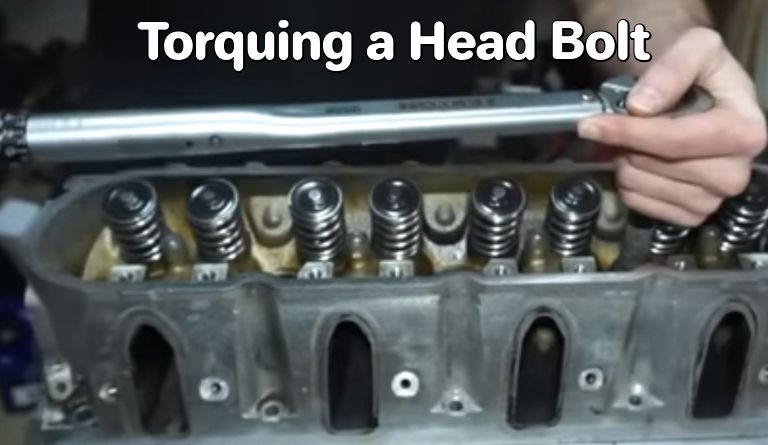 Torquing Head Bolts with a Torque Wrench