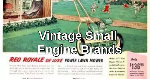 Vintage Small Engine Brands